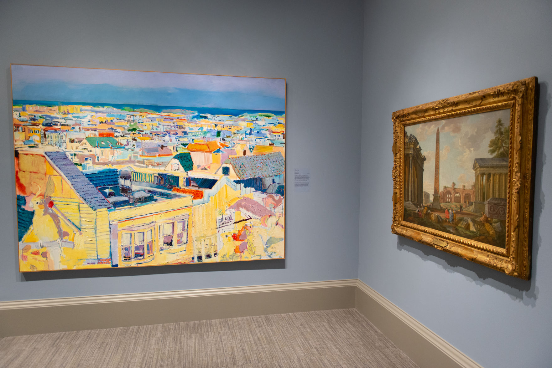 Columbia Museum of Art Rehanging Two Big